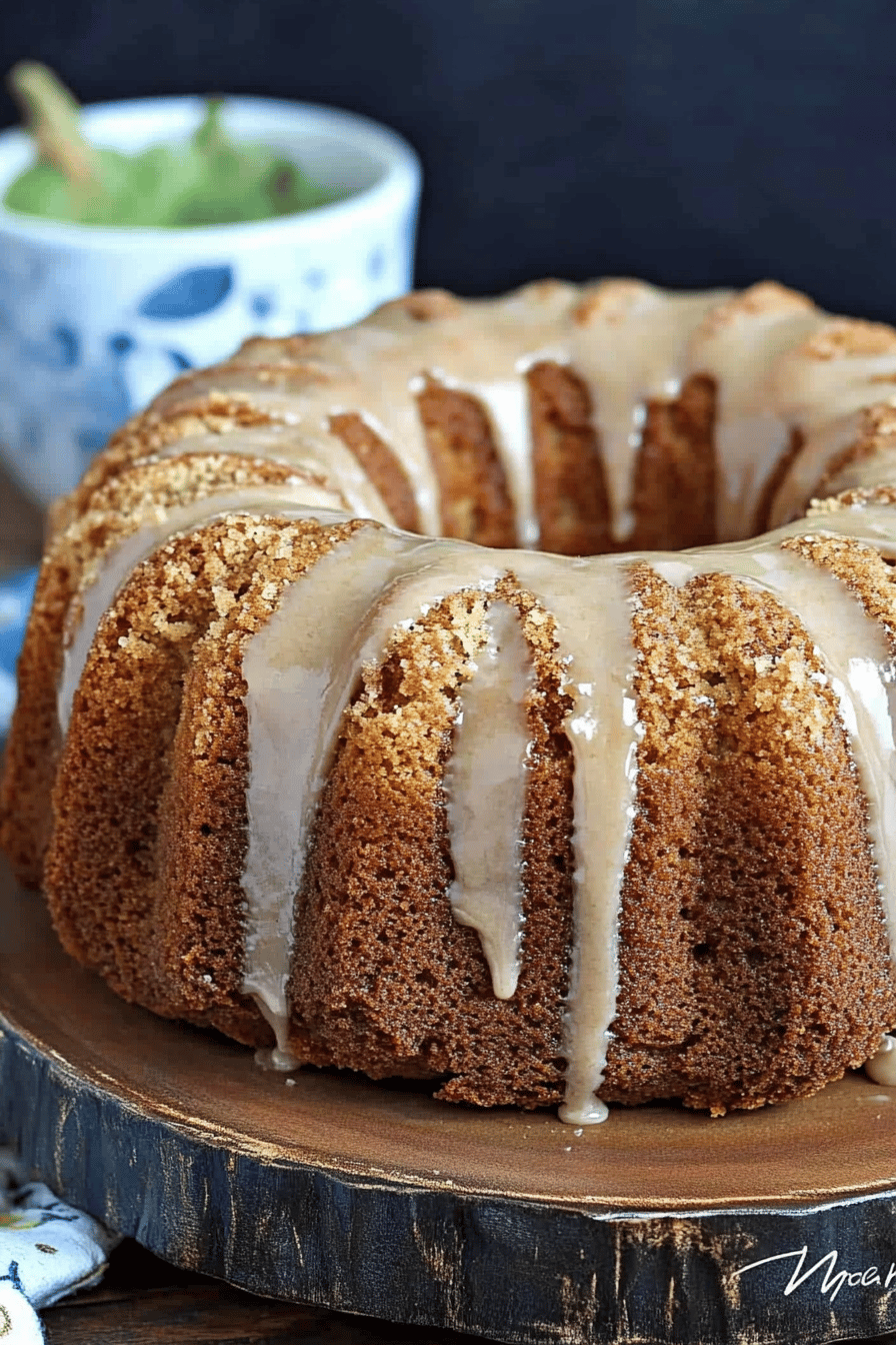 Zucchini Bundt Cake ingredients