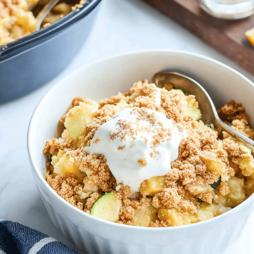 Zucchini Crumble Recipe