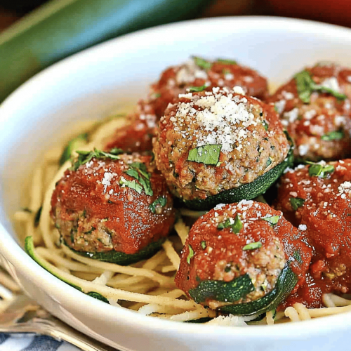 Zucchini Meatballs