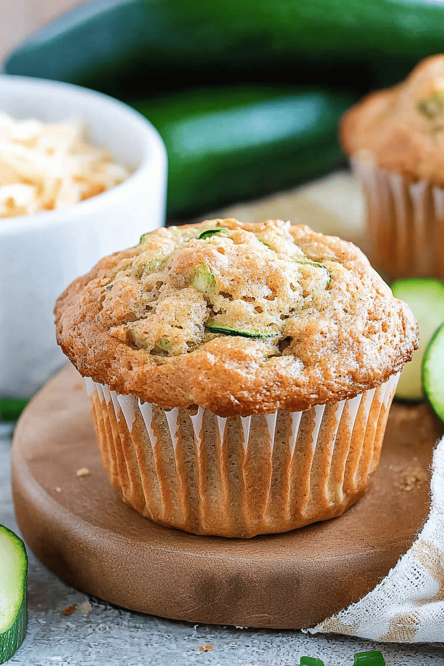 Zucchini Muffins ingredients