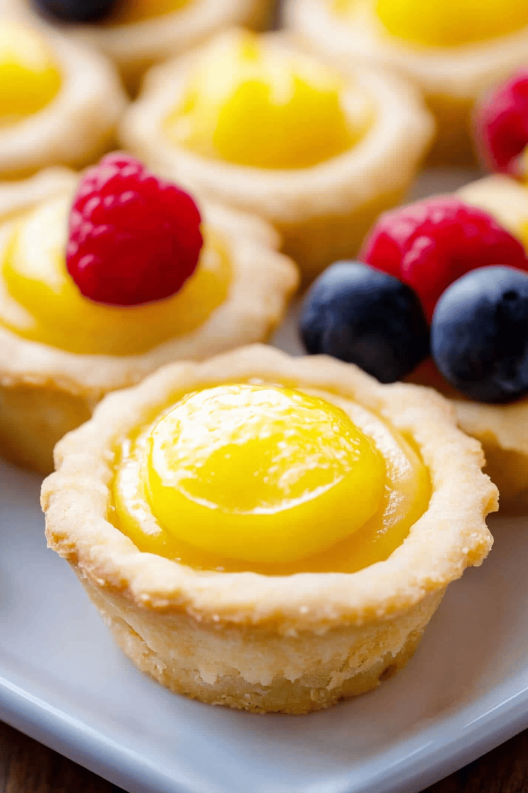 easy lemon tarts