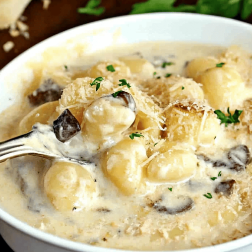 gnocchi alfredo recipe