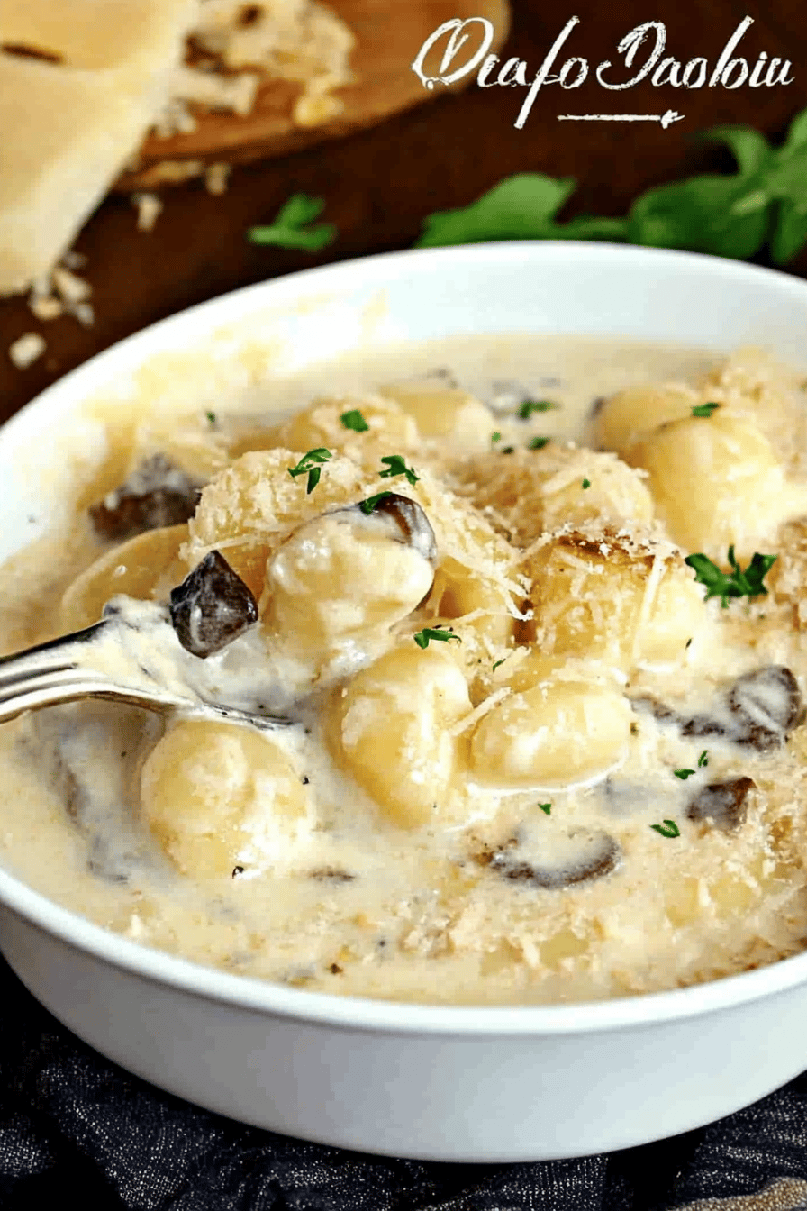 gnocchi alfredo recipe ingredients