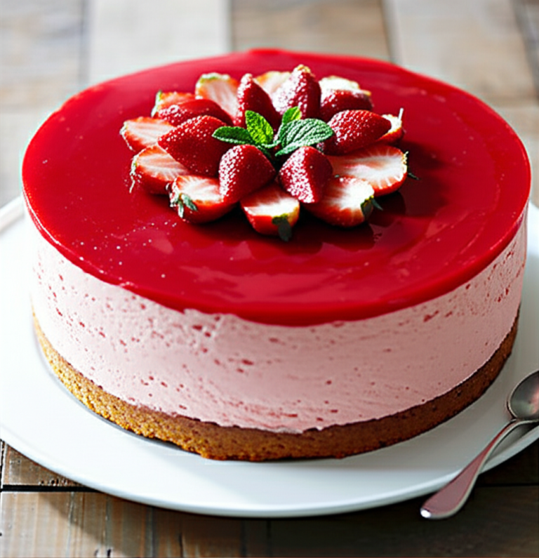 Strawberry Mousse Cake: A Decadent Delight Recipe