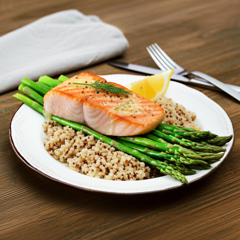 Perfect Pan-Seared Salmon with Lemon-Dill Sauce