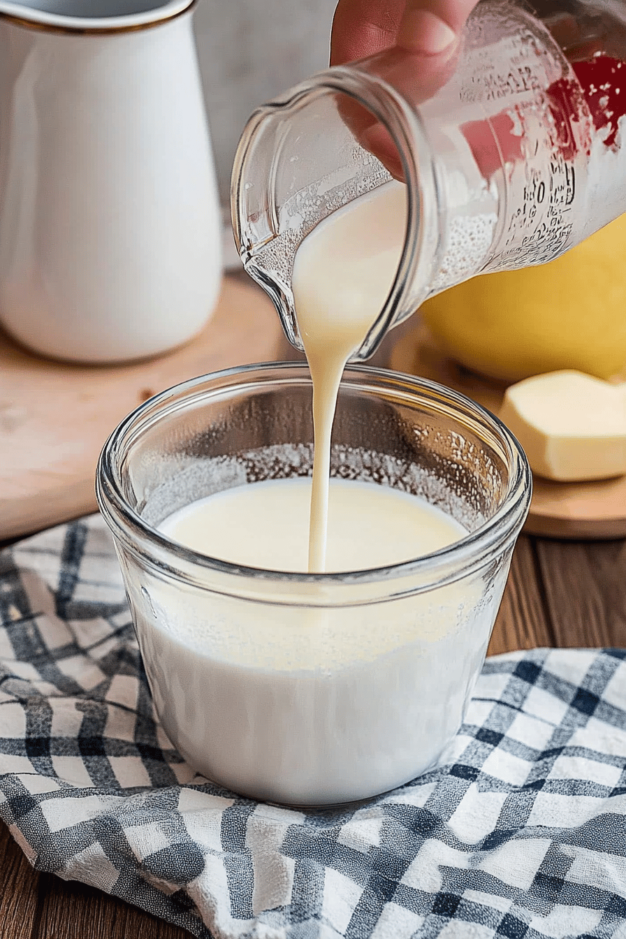 make buttermilk Final Dish Presentation
