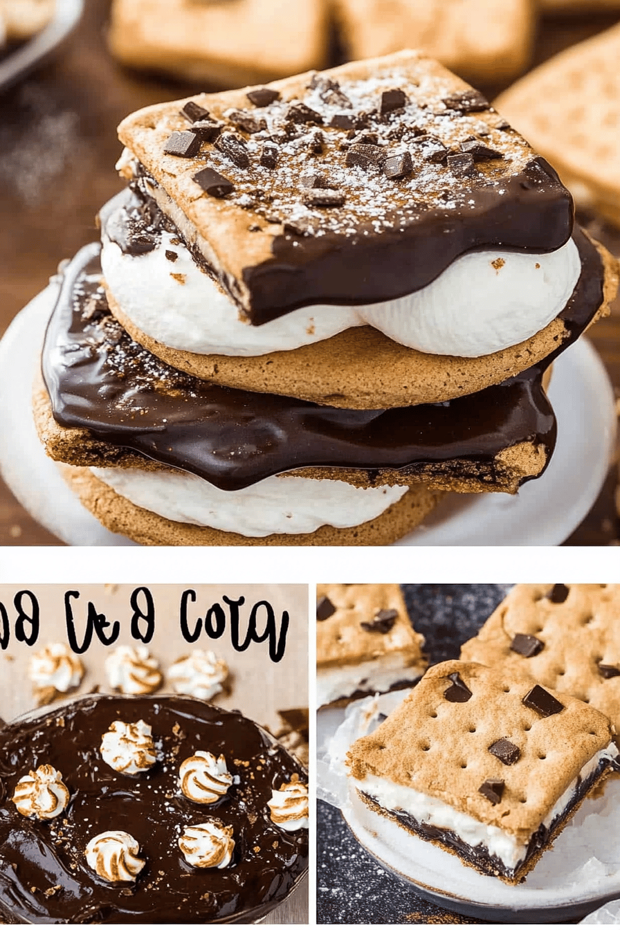 smores recipes Final Dish Presentation