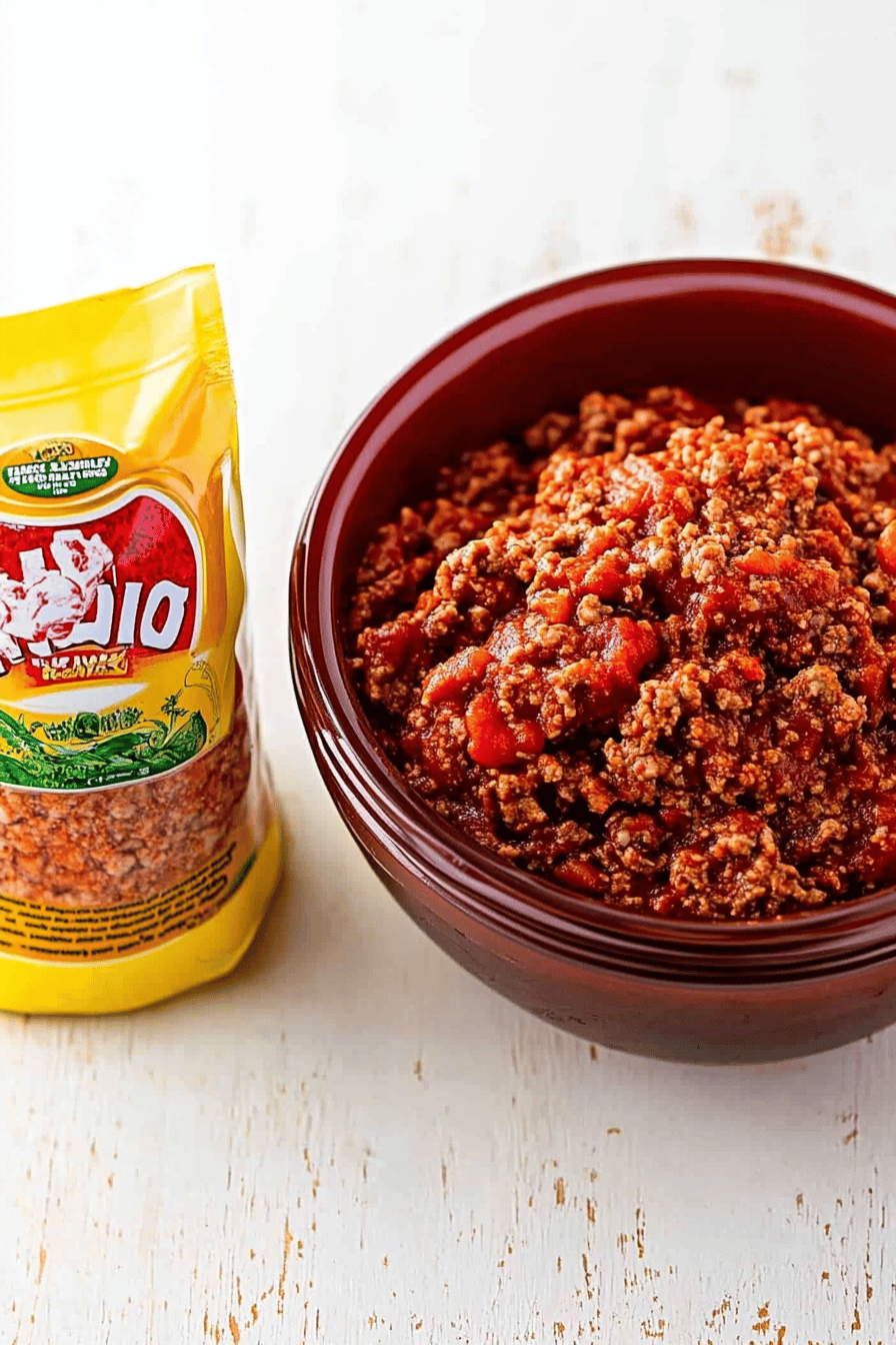 taco meat recipe Final Dish Presentation