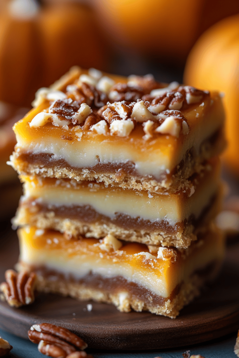 7-Layer Pumpkin Magic Bars