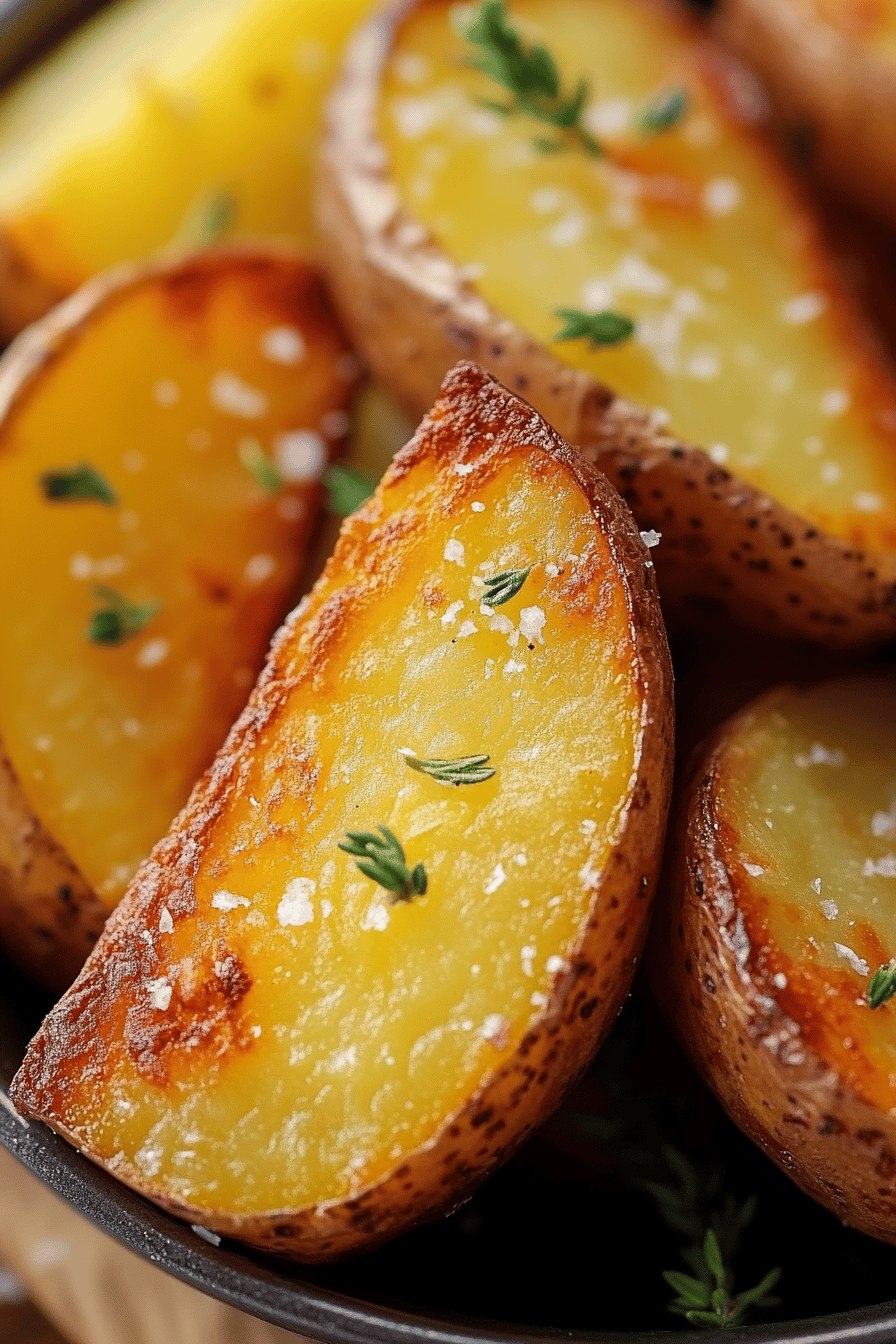 Air Fryer Potato Wedges final dish beautifully presented and ready to serve