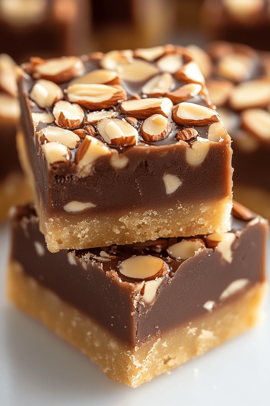 Almond Toffee Bars ingredients organized and measured on kitchen counter