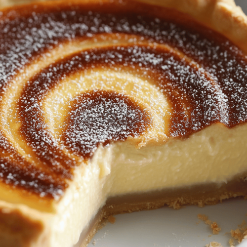 Amish Sugar Cream Pie Recipe