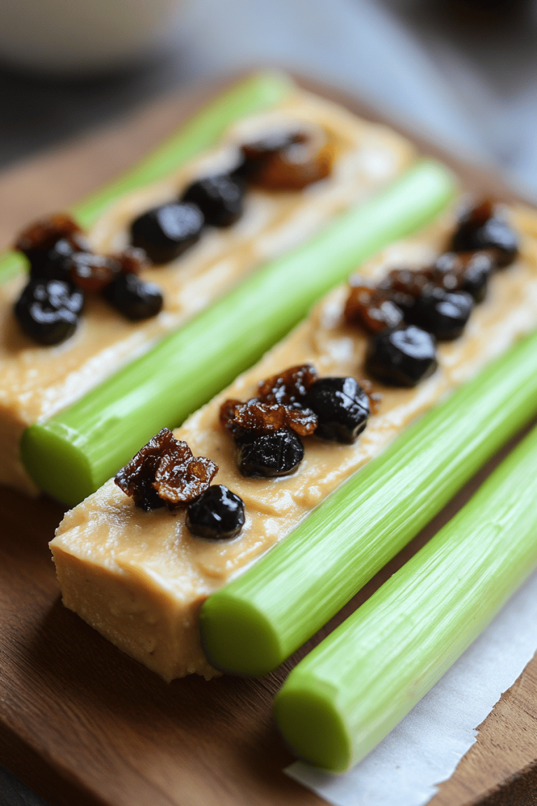 Ants on a Log Recipe