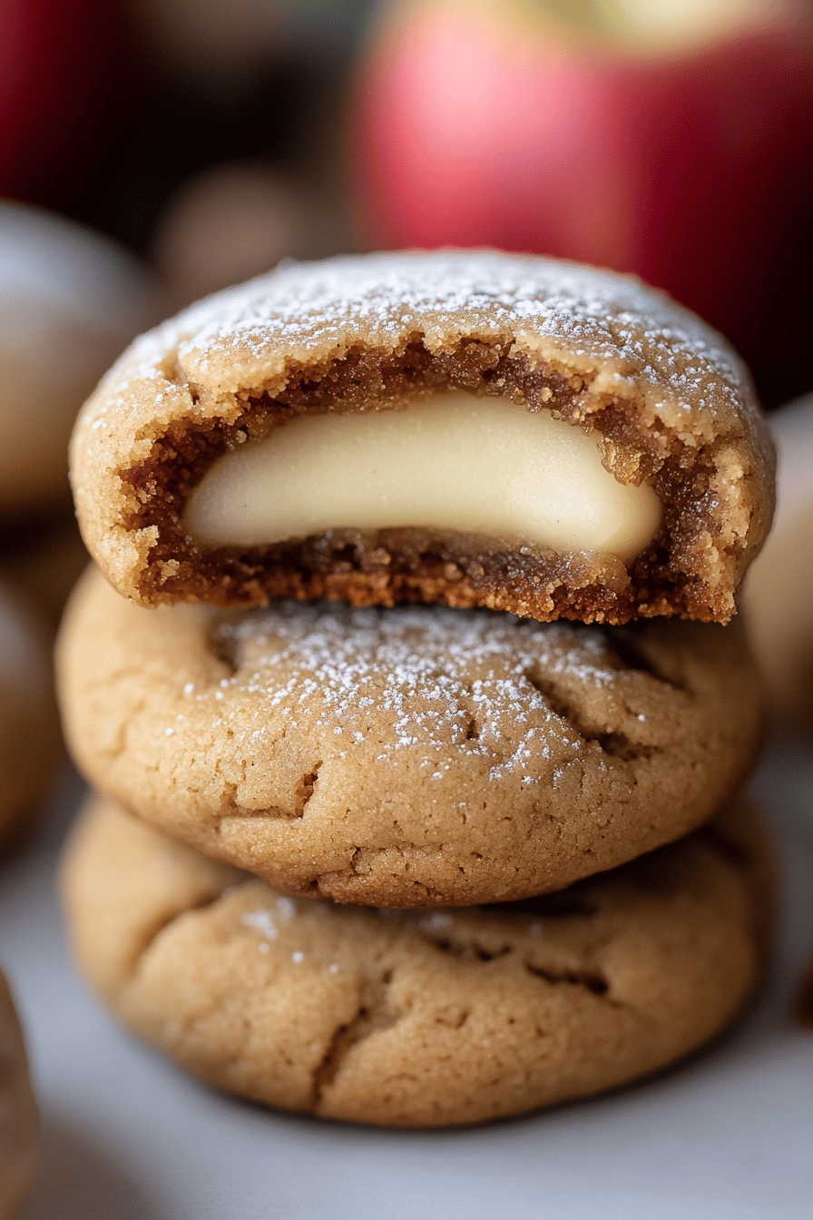 Apple Cider Cookies final dish beautifully presented and ready to serve
