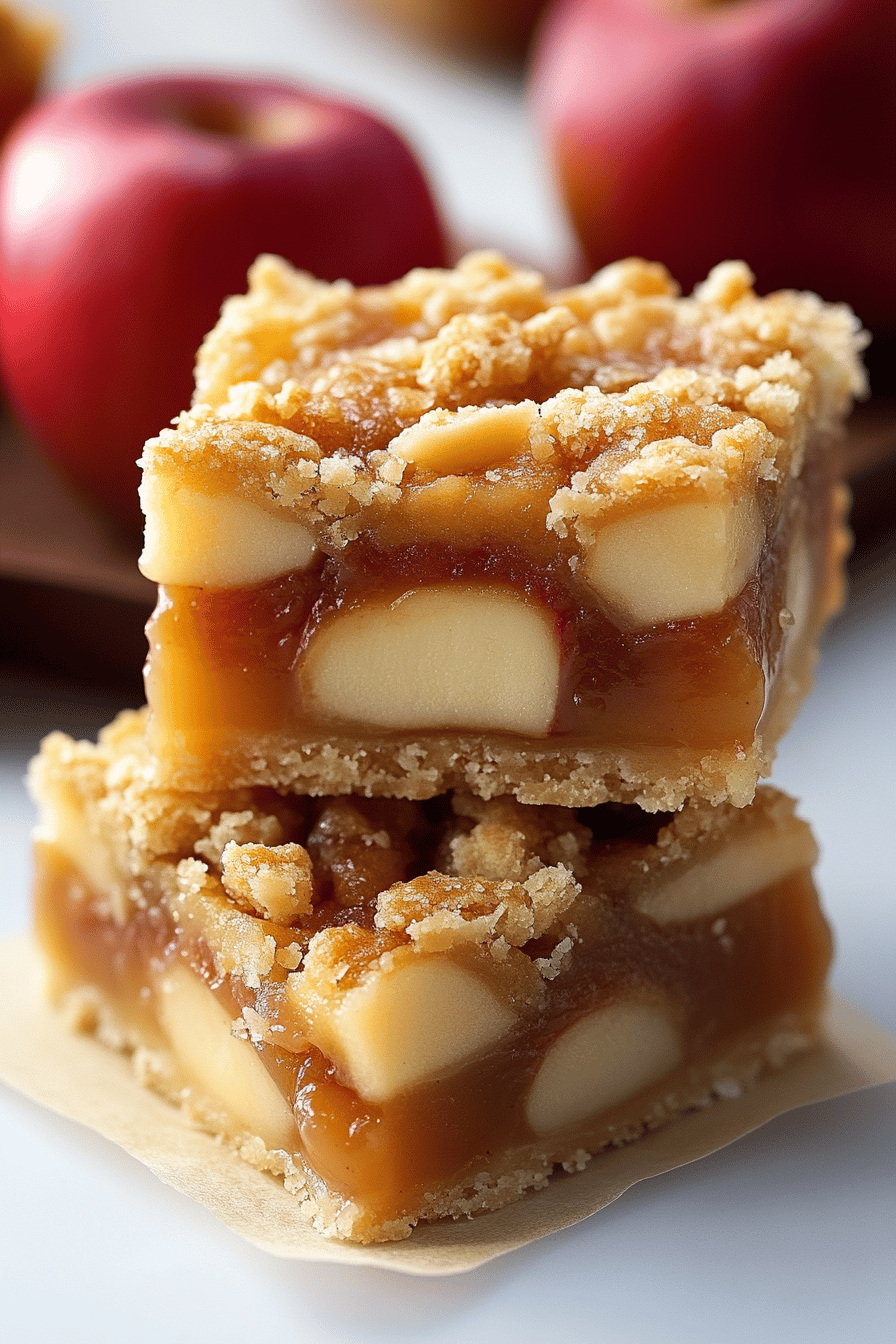 Apple Pie Bars Recipe final dish beautifully presented and ready to serve