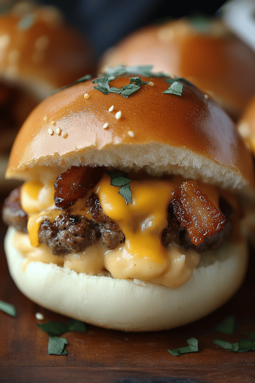Bacon Cheeseburger Bombs ingredients organized and measured on kitchen counter