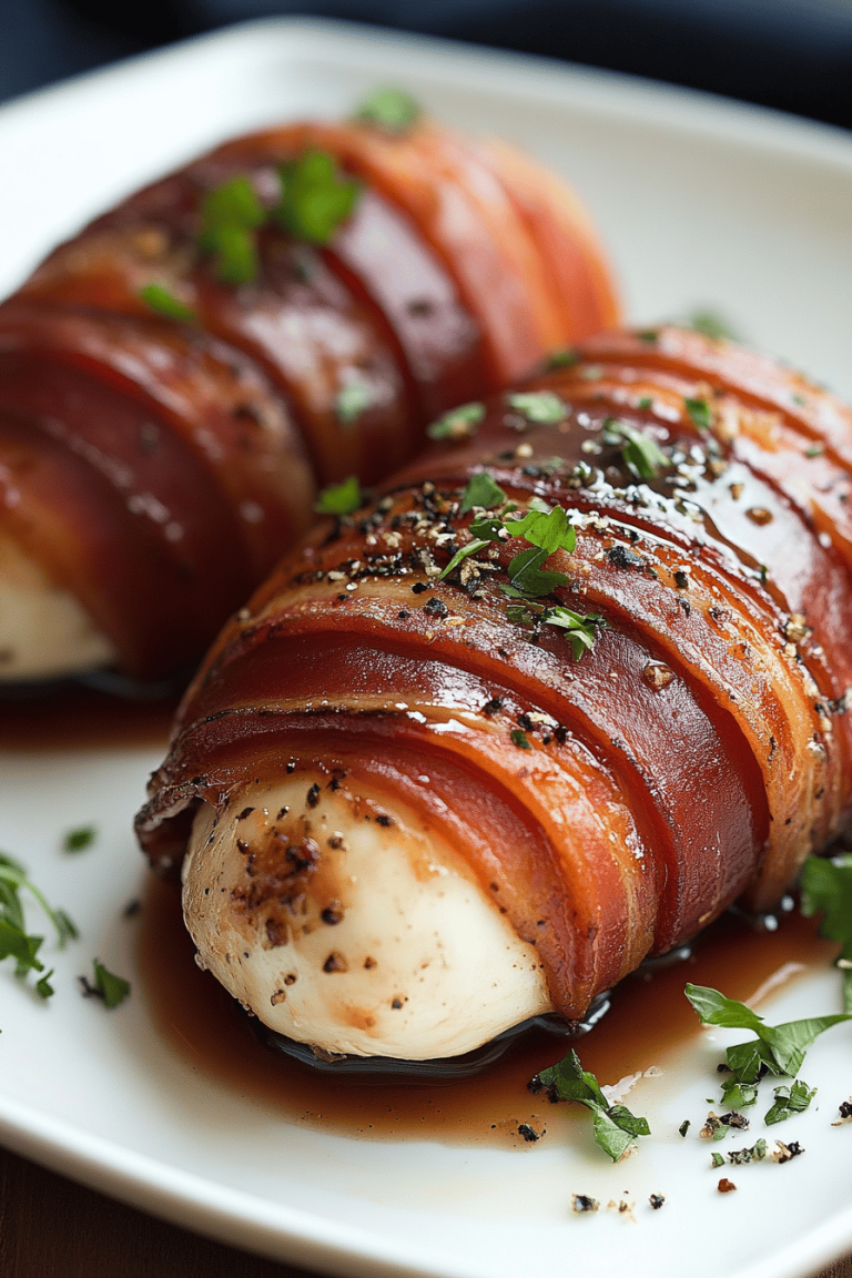 Bacon-Wrapped Chicken Breasts