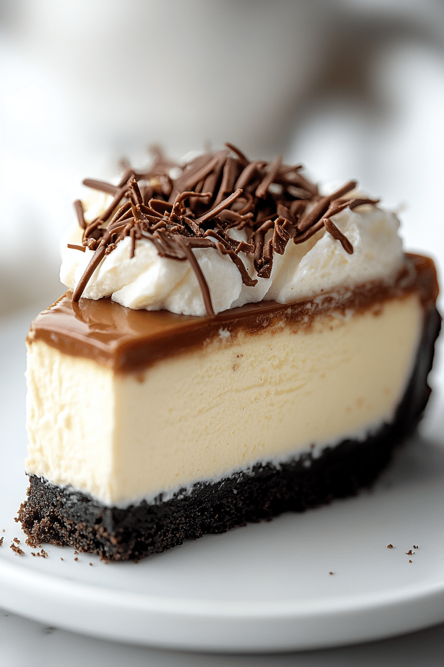 Baileys Cheesecake Recipe final dish beautifully presented and ready to serve