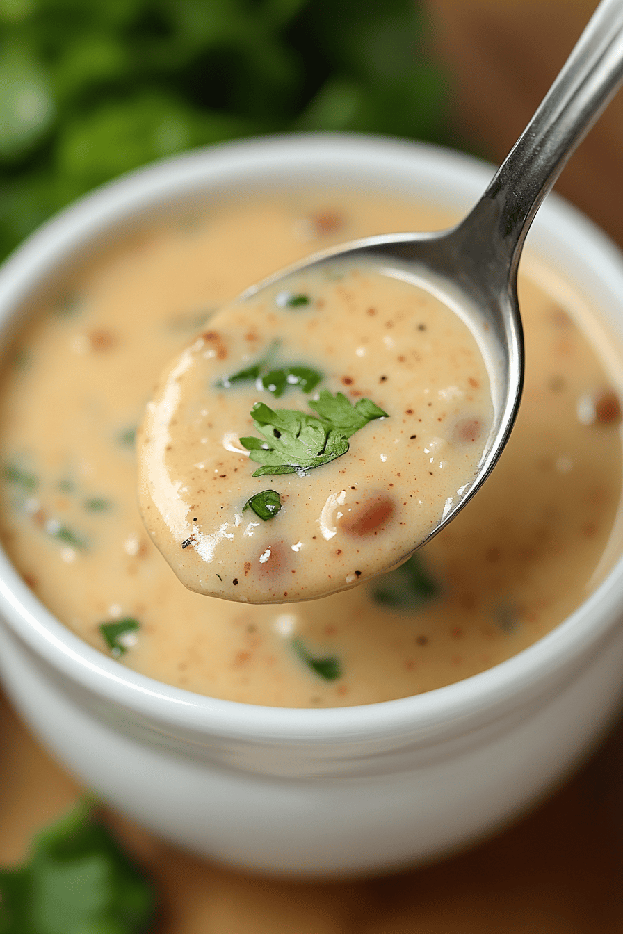 Baja Sauce Recipe final dish beautifully presented and ready to serve