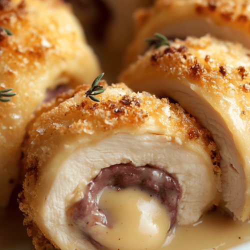 Baked Chicken Cordon Bleu Recipe