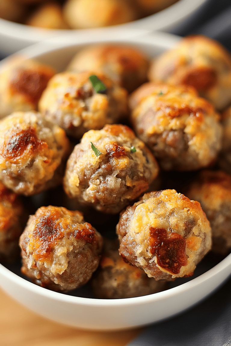 Bisquick Sausage Balls Recipe