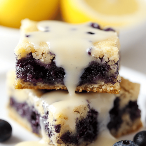Blueberry Blondies