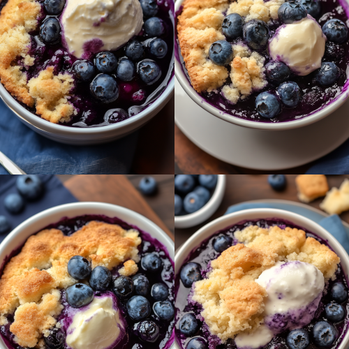 Blueberry Dump Cake