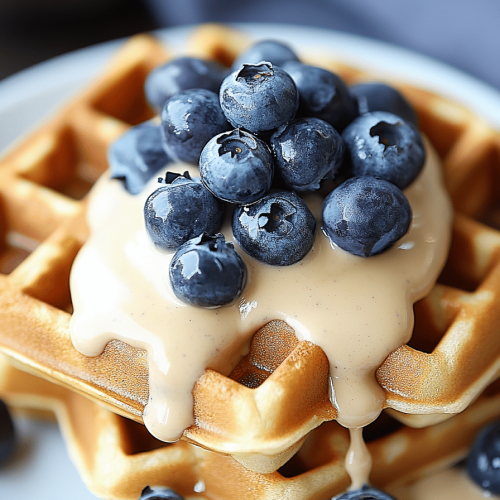Blueberry Waffles Recipe