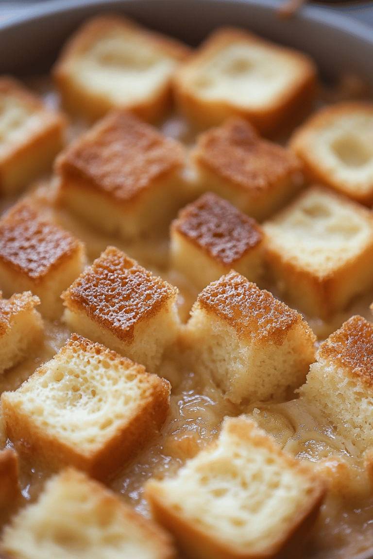 Bread Pudding Vanilla Sauce