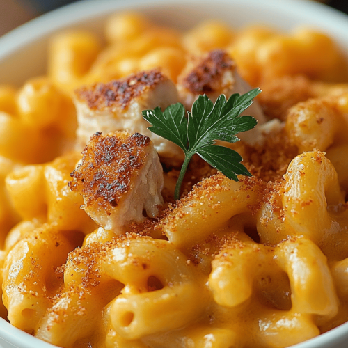 Buffalo Chicken Mac and Cheese