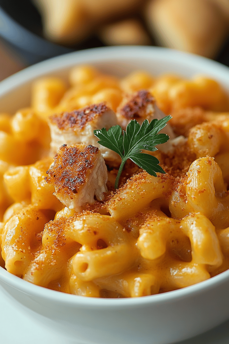 Buffalo Chicken Mac and Cheese