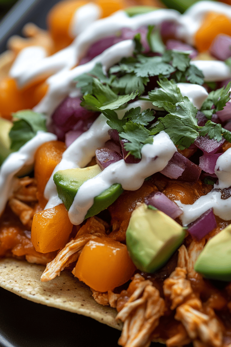 Buffalo Chicken Nachos