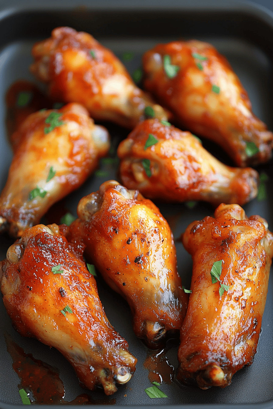 Cajun Wings Recipe final dish beautifully presented and ready to serve