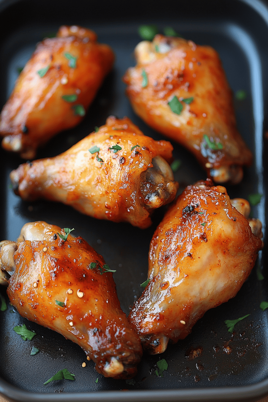 Cajun Wings Recipe ingredients organized and measured on kitchen counter