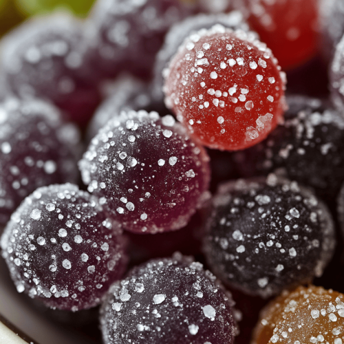 Candied Grapes