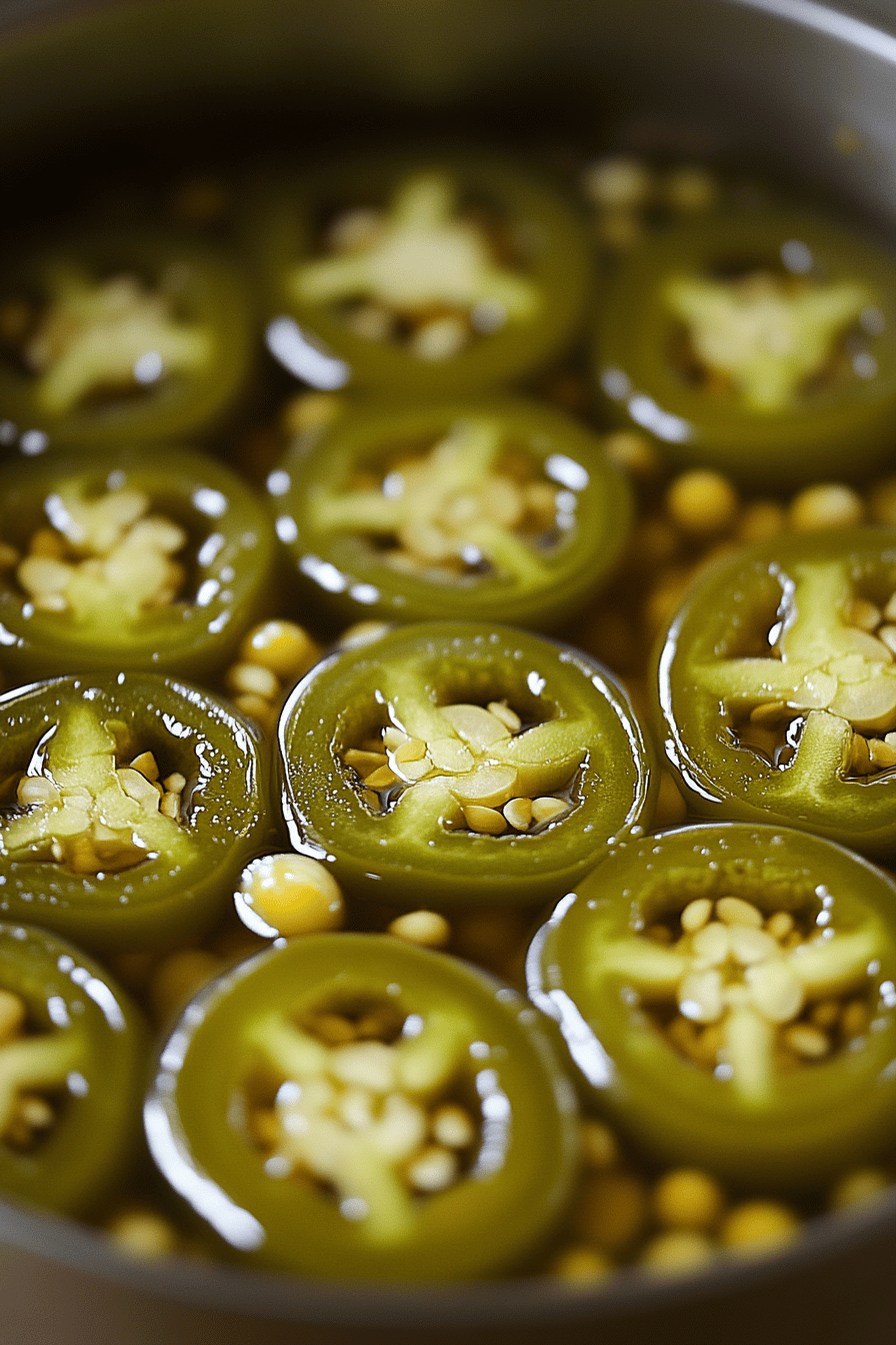 Candied Jalapenos final dish beautifully presented and ready to serve