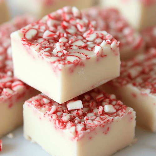 Candy Cane Fudge