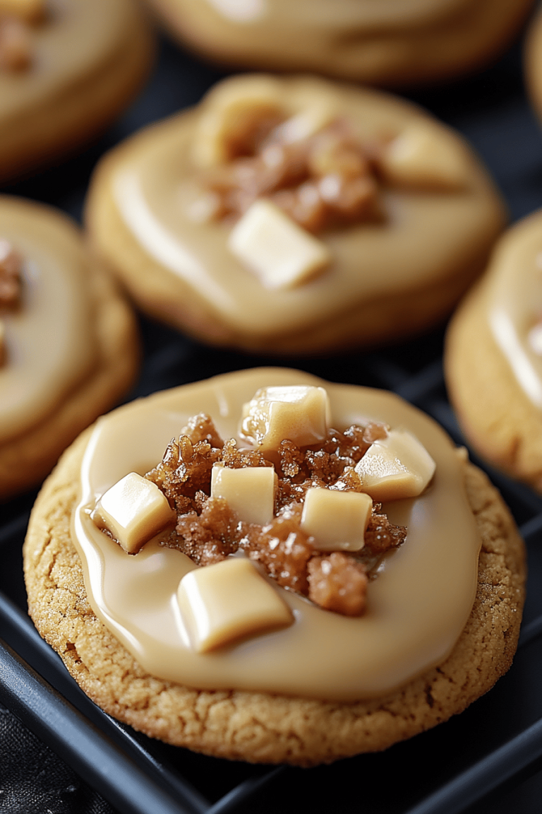 Caramel Apple Cookies