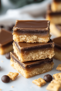Caramel Cracker Bars