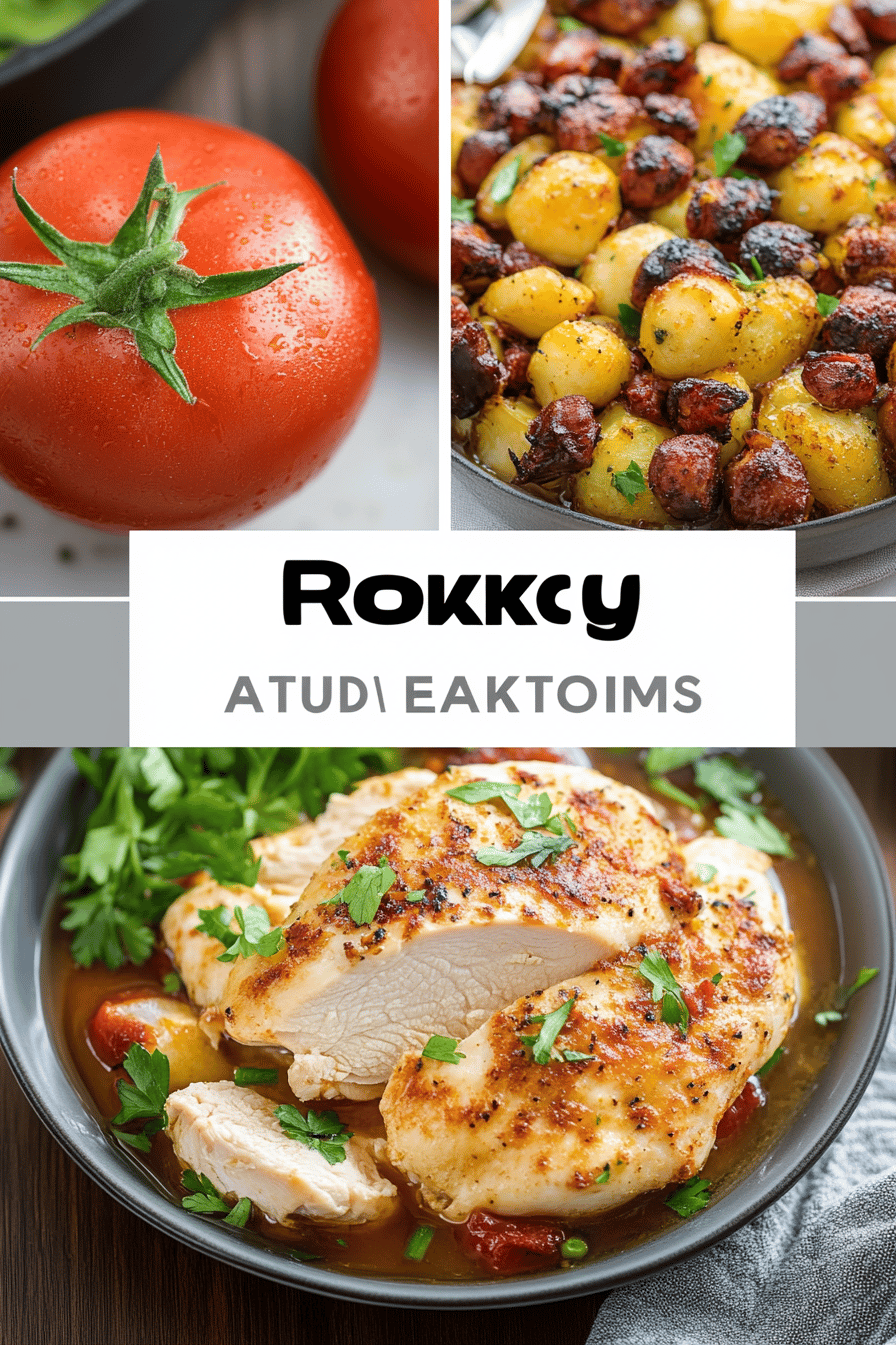 Chicken Dinner Recipes final dish beautifully presented and ready to serve