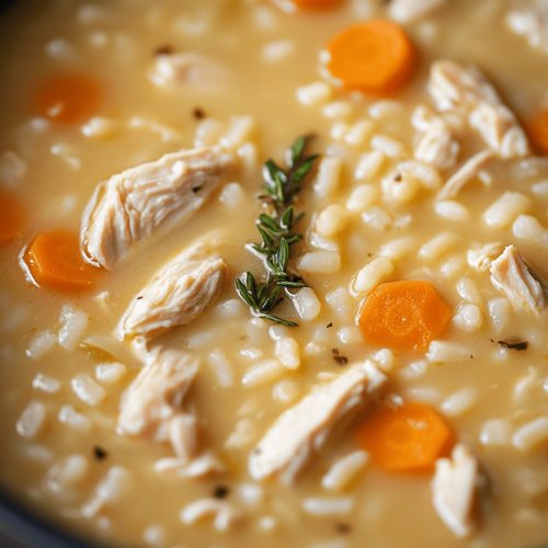 Chicken Rice Soup Recipe