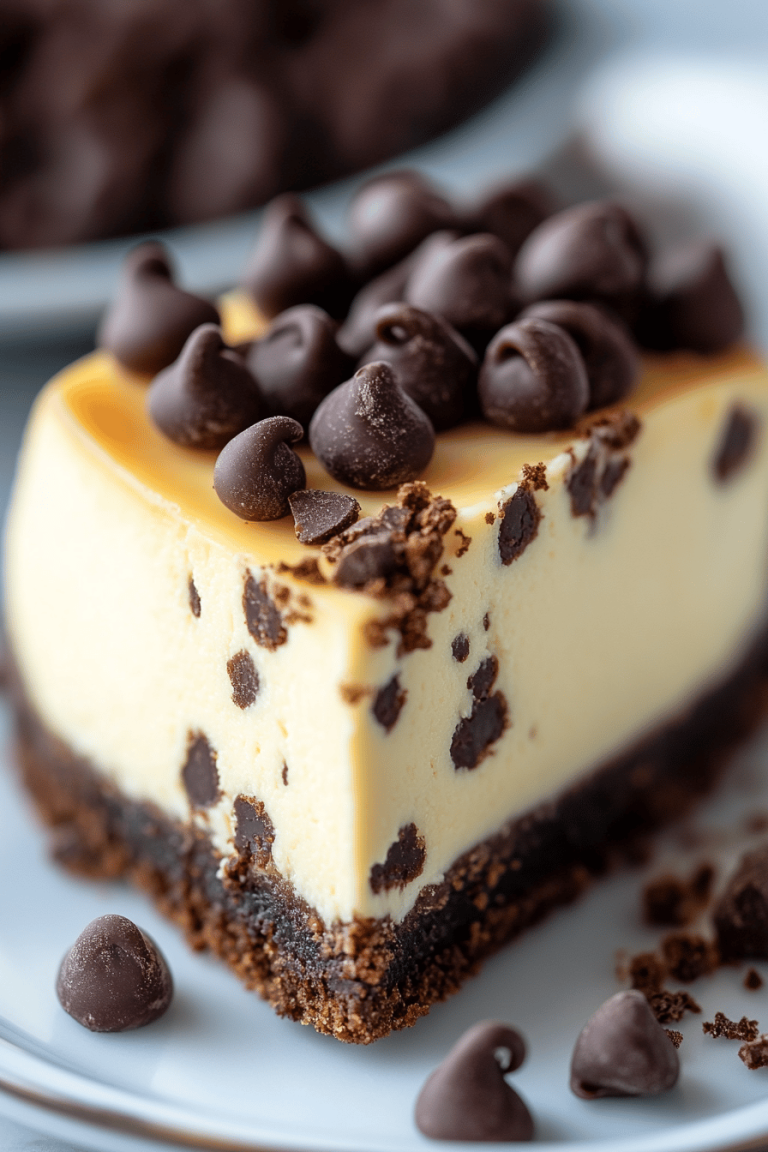 Chocolate Chip Cheesecake Recipe