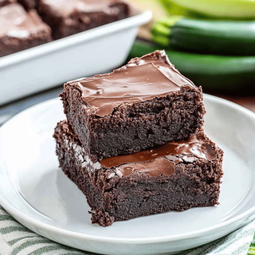 Chocolate Zucchini Brownies