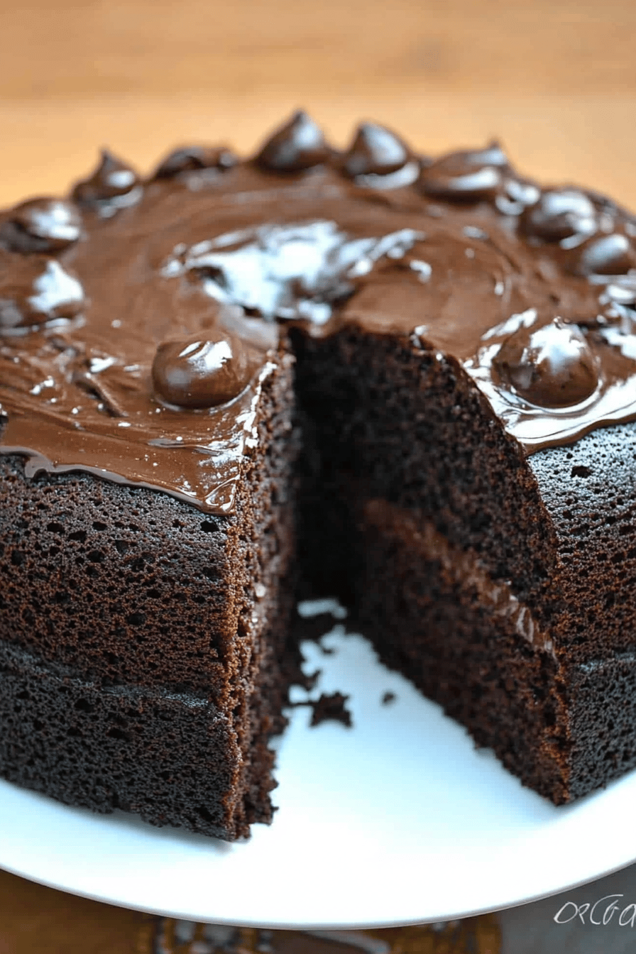 Chocolate Zucchini Cake ingredients