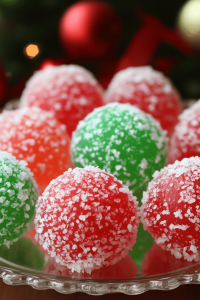 Christmas Jello Balls