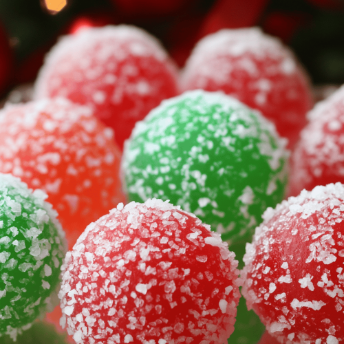 Christmas Jello Balls