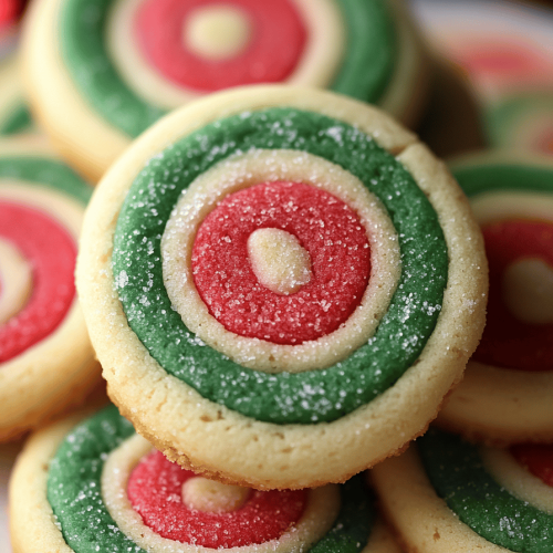 Christmas Pinwheel Cookies