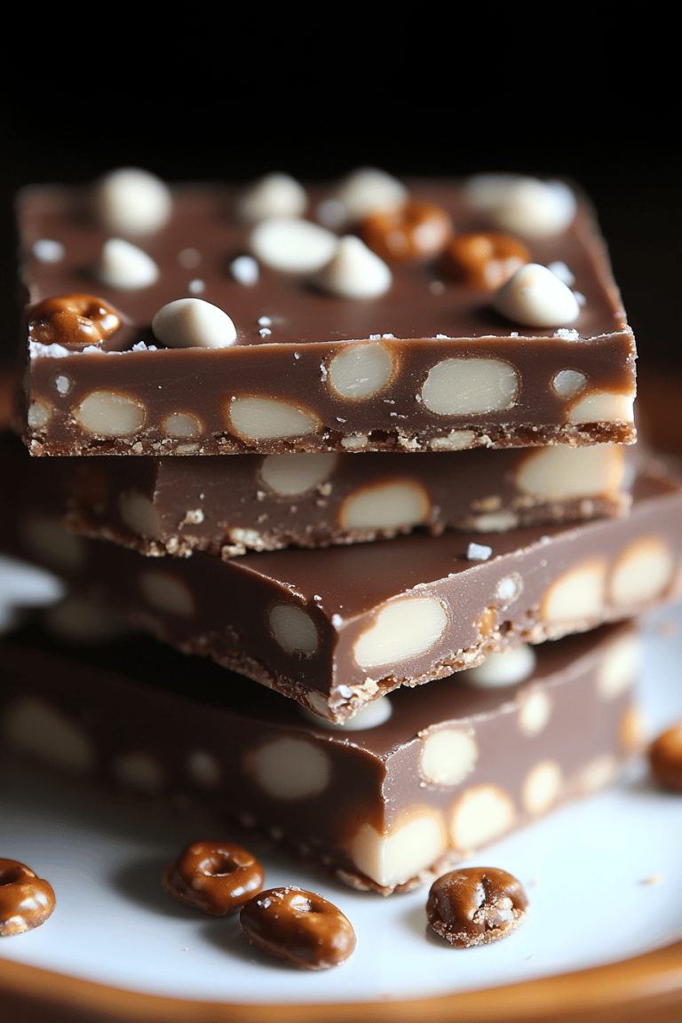 Christmas Pretzel Bark