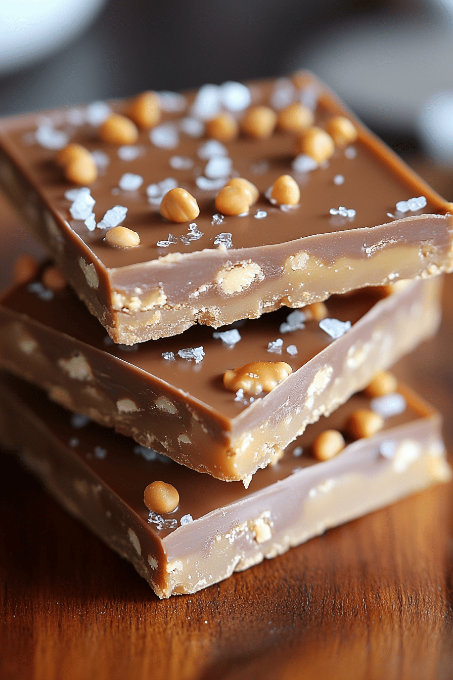 Christmas Toffee Recipe final dish beautifully presented and ready to serve
