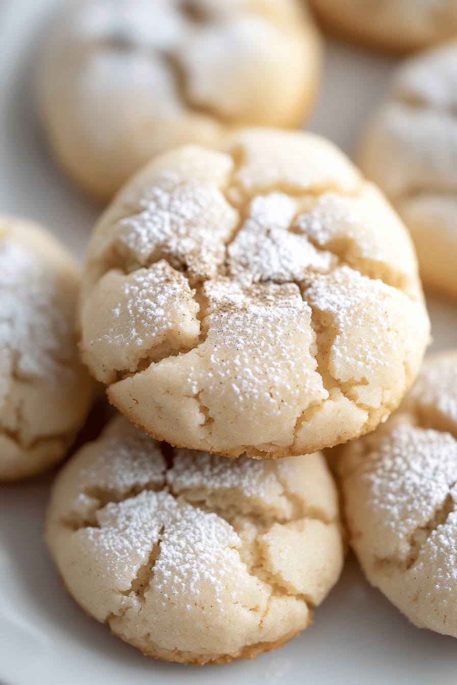 Cinnamon Crinkle Cookies final dish beautifully presented and ready to serve